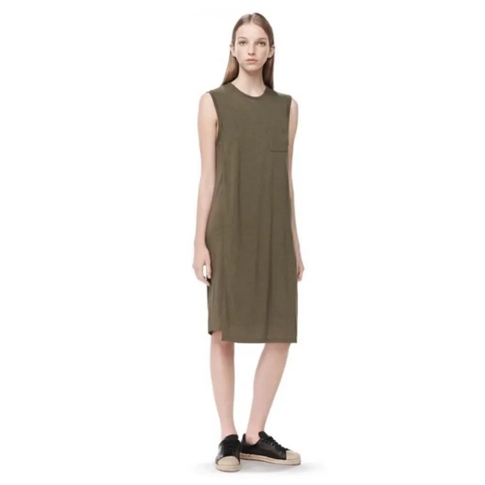 T by Alexander Wang Classic Overlap Dress